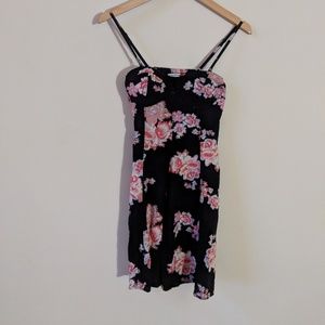 Black Floral Dress